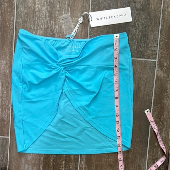 White Fox Boutique Vibrant Blue Swim Sarong - Picture 6 of 6